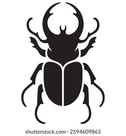  Aphid silhouette vector illustration isolated on a white background.