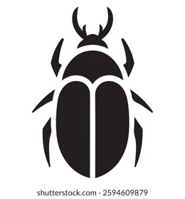  Aphid silhouette vector illustration isolated on a white background.
