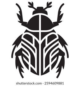  Aphid silhouette vector illustration isolated on a white background.