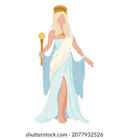 Aphrodite Greek God Vector Art Stock Vector (Royalty Free) 2077932526 ...