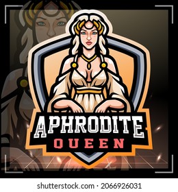 Aphrodite Mascot. Esport Logo Design