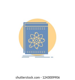 Api, application, developer, platform, science Glyph Icon.