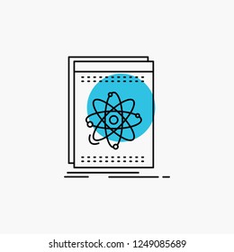 Api, application, developer, platform, science Line Icon