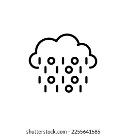 API Cloud icon in vector. Logotype