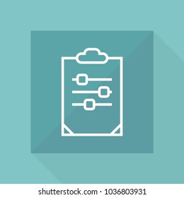 API development outline icon