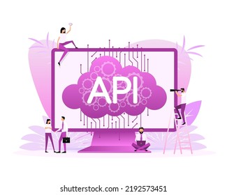 Api, gran diseño para cualquier propósito. Icono de personas planas. Ilustración vectorial de salud plana. Banner web de vectores.