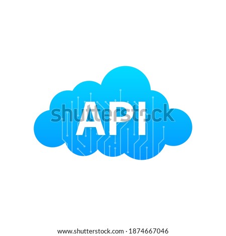 Api, great design for any purposes. Flat icon. Flat health vector illustration. Vector web banner.