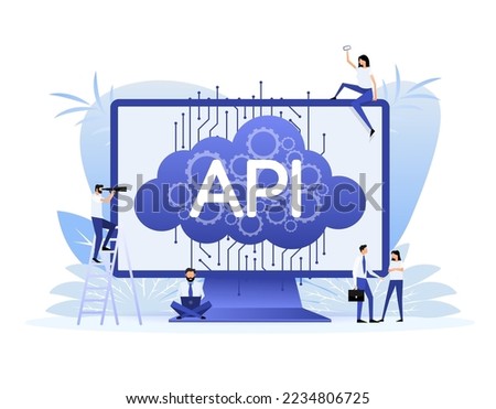 Api, great design for any purposes. Flat people icon. Flat health vector illustration. Vector web banner.