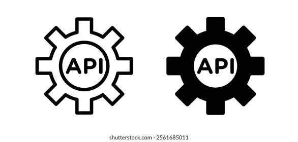 API icons for web ui designs