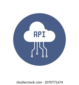 api interface icon , programming icon