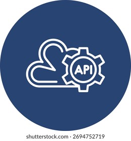 Api Line Colour Circle Style