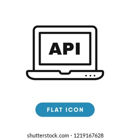 Api vector icon
