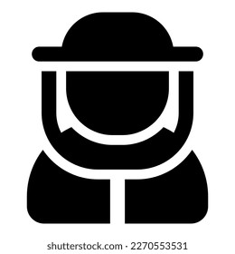 apiarist vector icon illustration asset