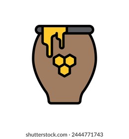 Apiary Ewer Icon Vector Illustration