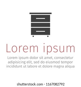 Apiary honey bee house apiary. Flat icon. Vector illustration
