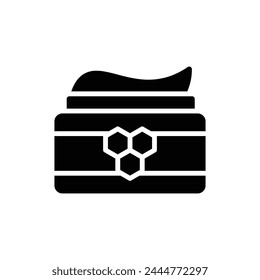 Apiary Honey Cosmetic Filled Icon Vector Illustration