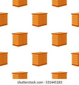 Apiary icon of vector illustration for web and mobile
