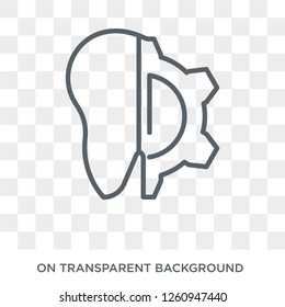 Apicoectomy icon. Trendy flat vector Apicoectomy icon on transparent background from Dentist collection. High quality filled Apicoectomy symbol use for web and mobile