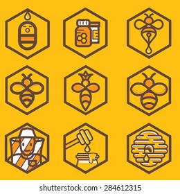 ícones do apiculture