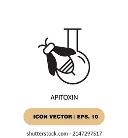 Apitoxin Icons  Symbol Vector Elements For Infographic Web