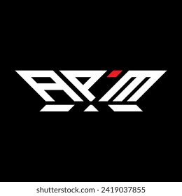 APM Brief Logo Vektordesign, APM einfaches und modernes Logo. APM luxuriöses Alphabet-Design  