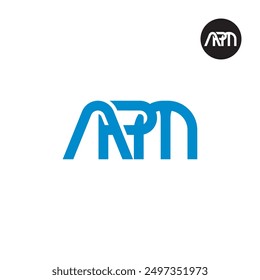 APM Logo Letter Monogram Design
