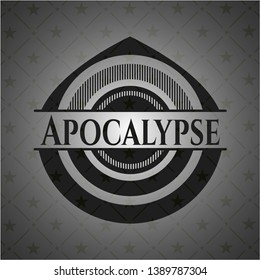 Apocalypse dark emblem. Retro. Vector Illustration. Detailed.