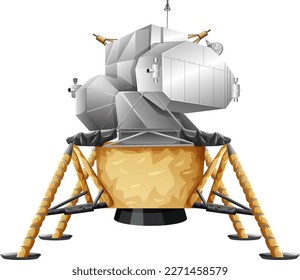 Apollo 11 Lunar Module illustration