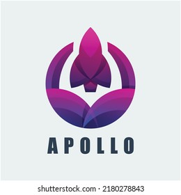 Apollo Colorful Logo Icon  Template