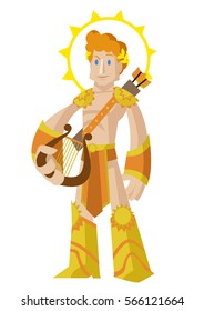 apollo phoebus greek roman god of the sun and the music