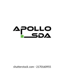 APOLLO SDA name design illustration simple