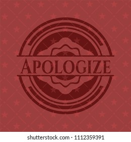  Apologize realistic red emblem