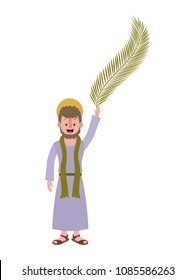 apostle of Jesus with palm leaf character