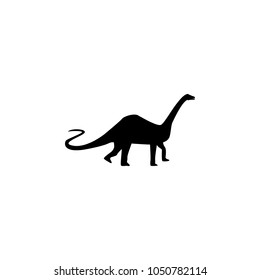 Apotozavr icon. Elements of dinosaur icon. 
