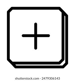 App Addition Icon Perfect for Mobile Software Downloads