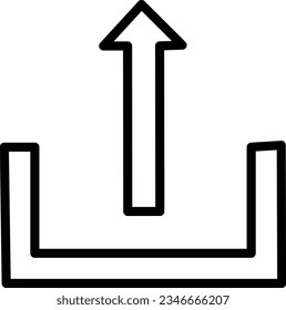 App Arrow Essential Outline Icon