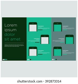 App Brochure Design Template