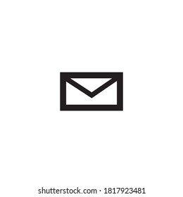 App chat icon design for outline email.