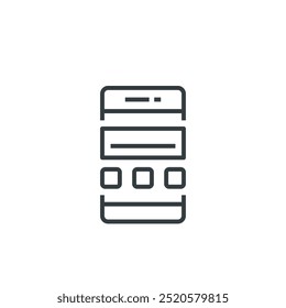Ícone Design do Aplicativo, ilustração vetorial