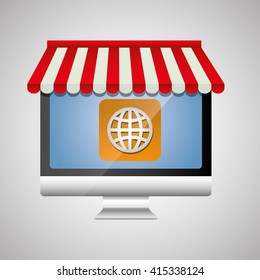App design. technology illustration. social media concept