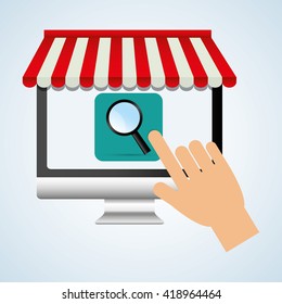 App design. technology illustration. social media concept