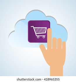App design. technology illustration. social media concept