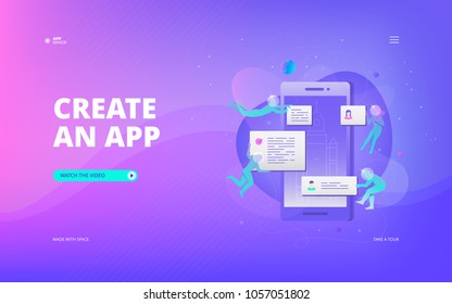 App Development Banner