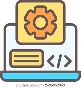 App Development Filled Style Icon Design