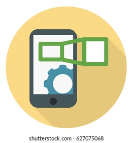 app development flat icon