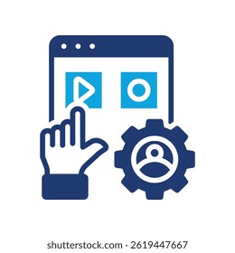 App Development Icon Mixed Vector Illustration