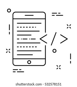 App Development Vector Icon