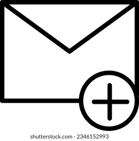 Icono de esquema de correo esencial de la aplicación