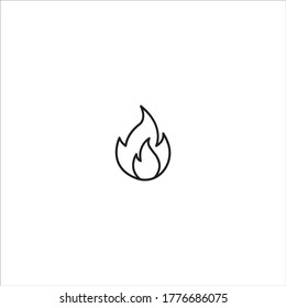 App Fire Icon Design Vector 