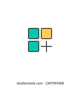 App icon design. Essential icon vector illustration